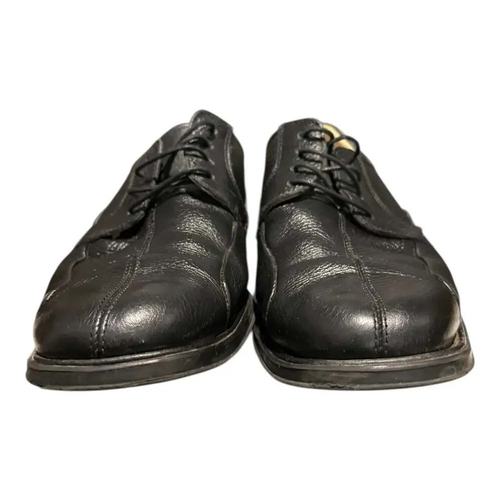 Studio Belvedere Bay Bridge Lace Up Shoes Size 10 EEE Black Oxfords Shoes
